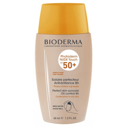 Bioderma Photoderm Nude Touch SPF50+ Cor Clara 40ml